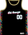 CHI OMEGA - Cubic Arrows Basketball Jersey