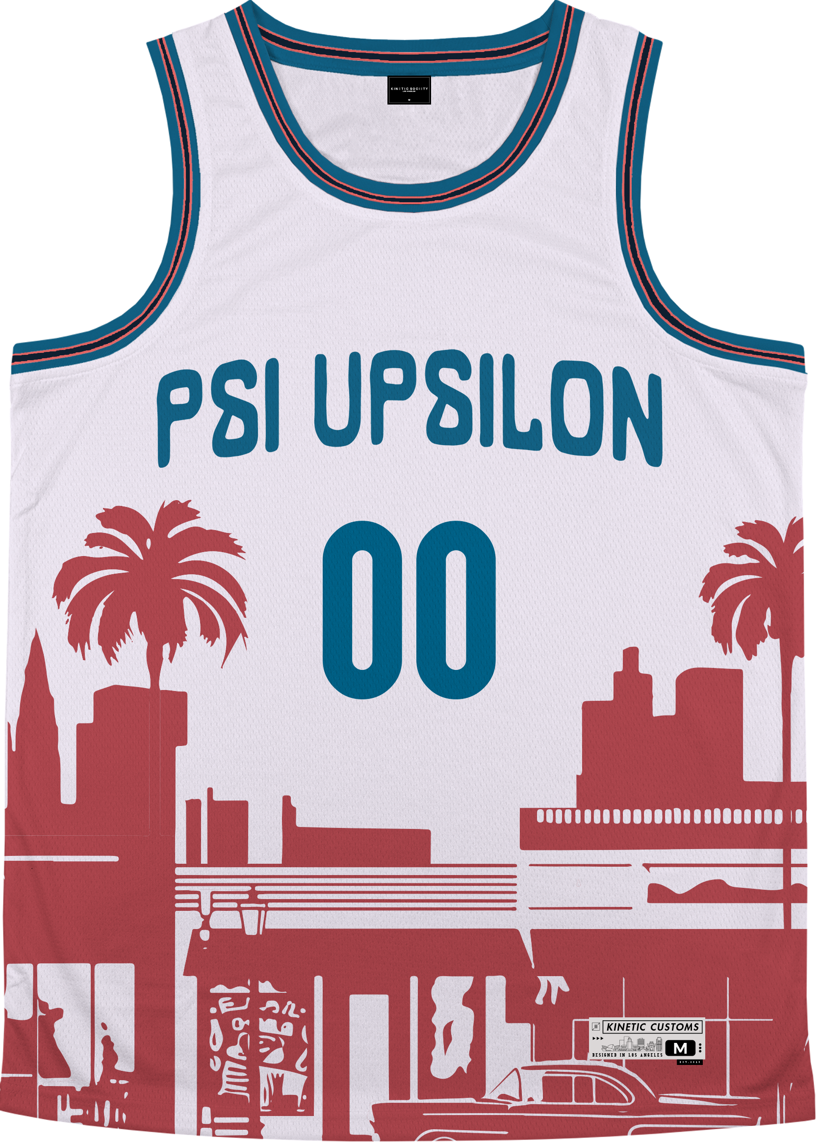 PSI UPSILON - TownLights Basketball Jersey