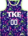 TAU KAPPA EPSILON - Purple Shrouds Basketball Jersey