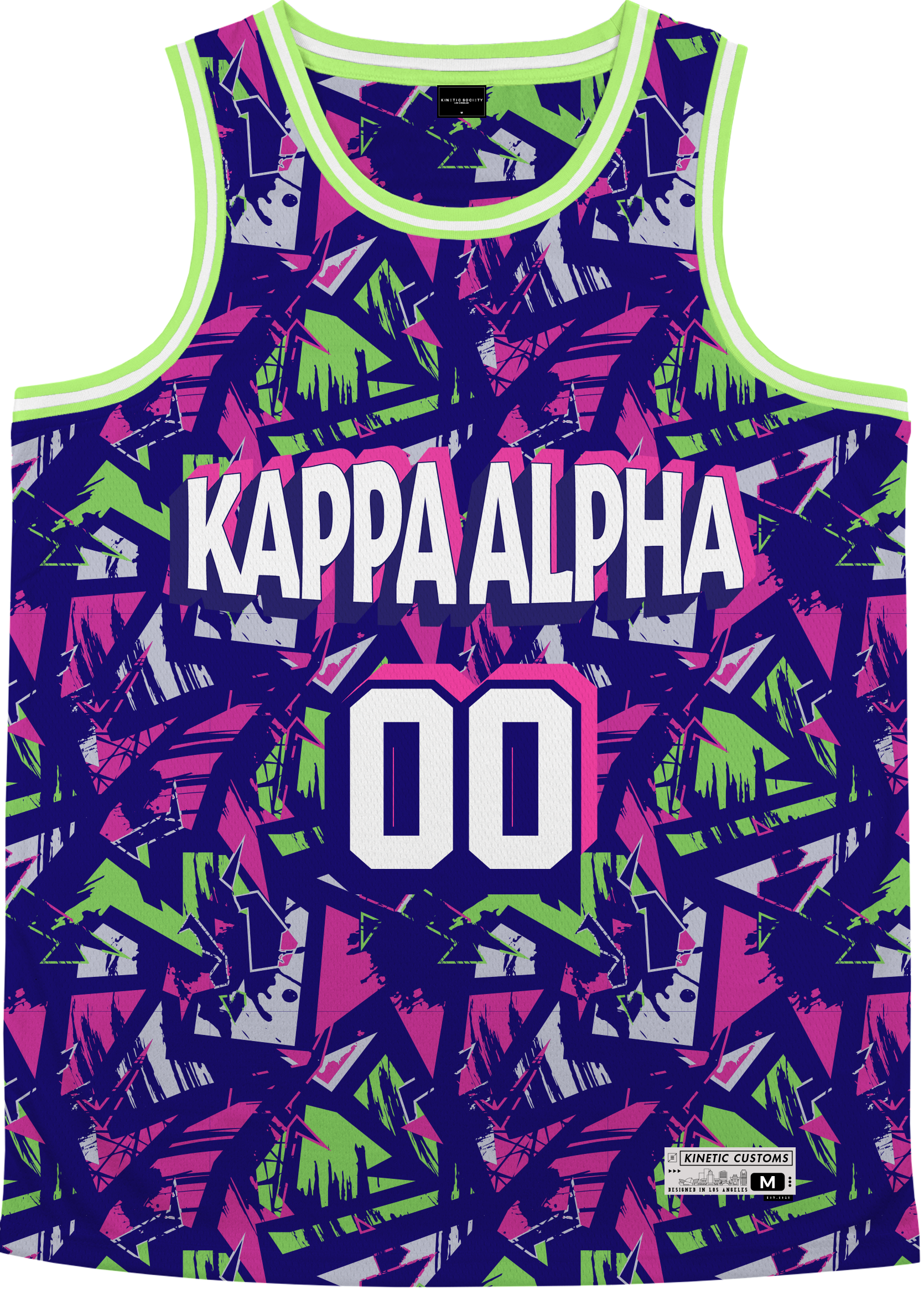 KAPPA ALPHA ORDER - Purple Shrouds Basketball Jersey