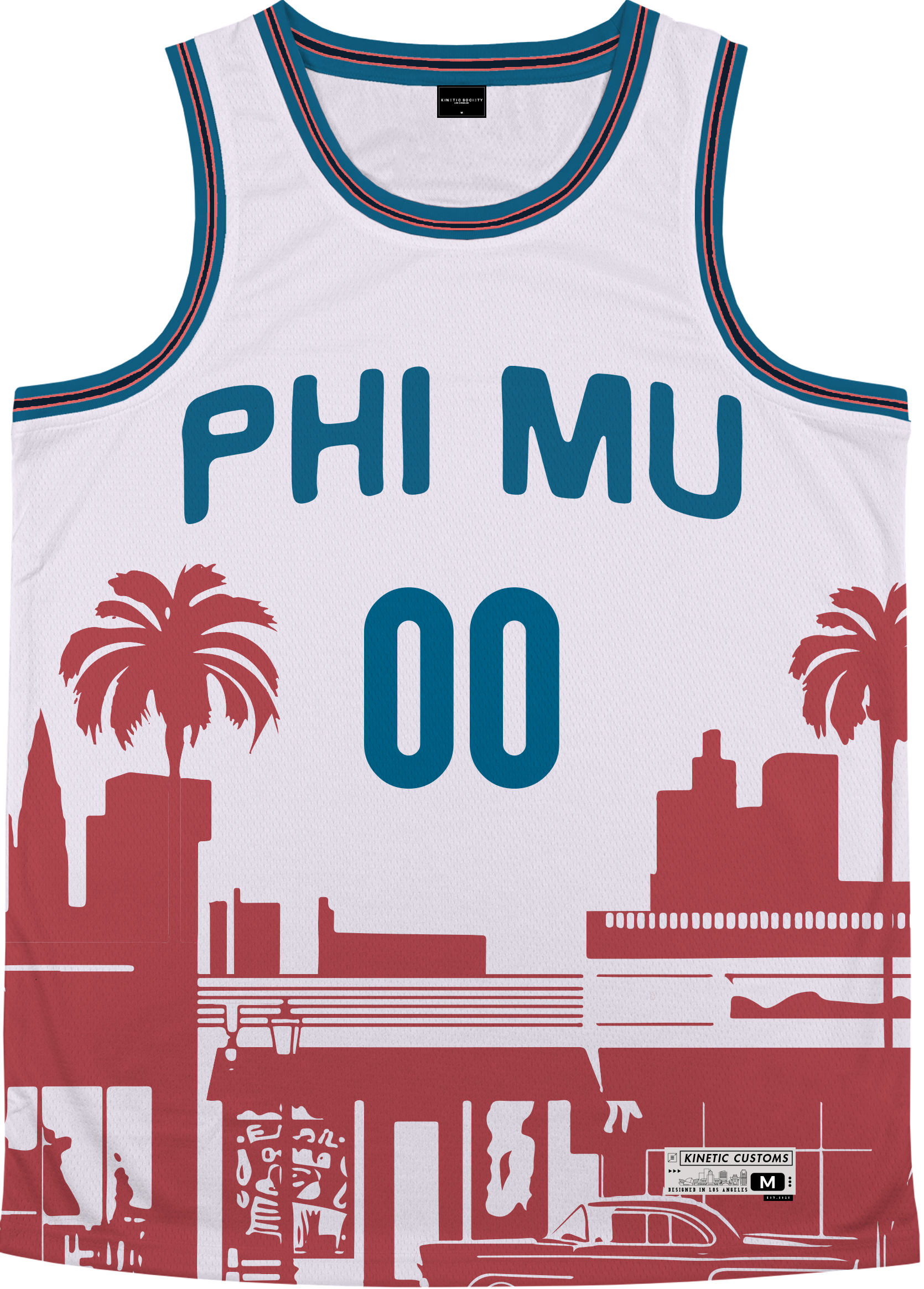 PHI MU - TownLights Basketball Jersey