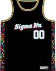 SIGMA NU - Cubic Arrows Basketball Jersey