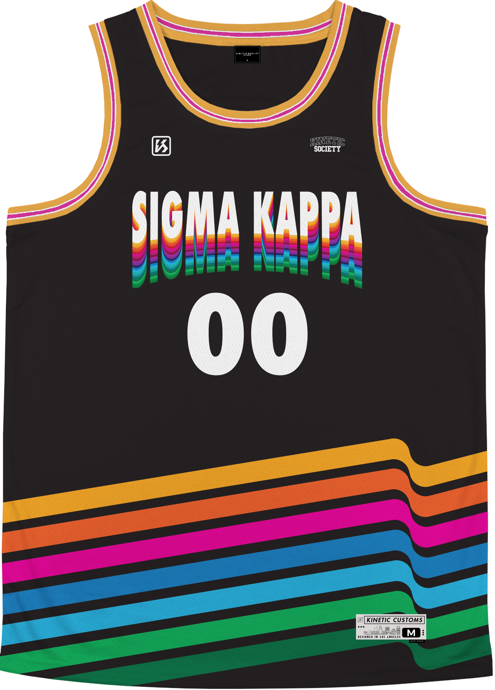 SIGMA KAPPA - 80max Basketball Jersey