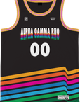 ALPHA GAMMA RHO - 80max Basketball Jersey