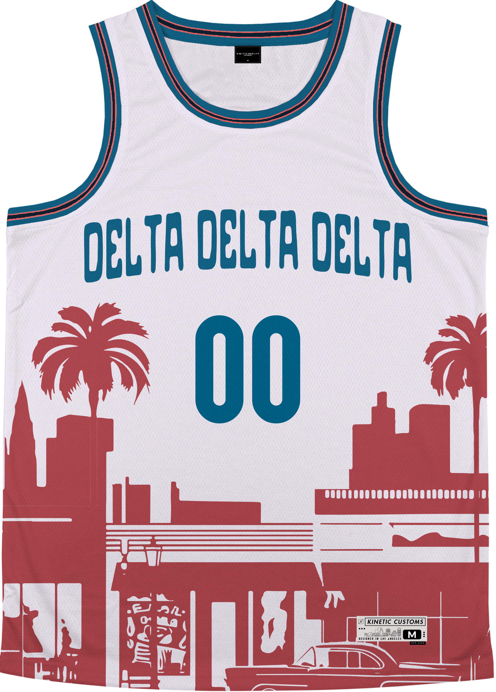 DELTA DELTA DELTA - TownLights Basketball Jersey