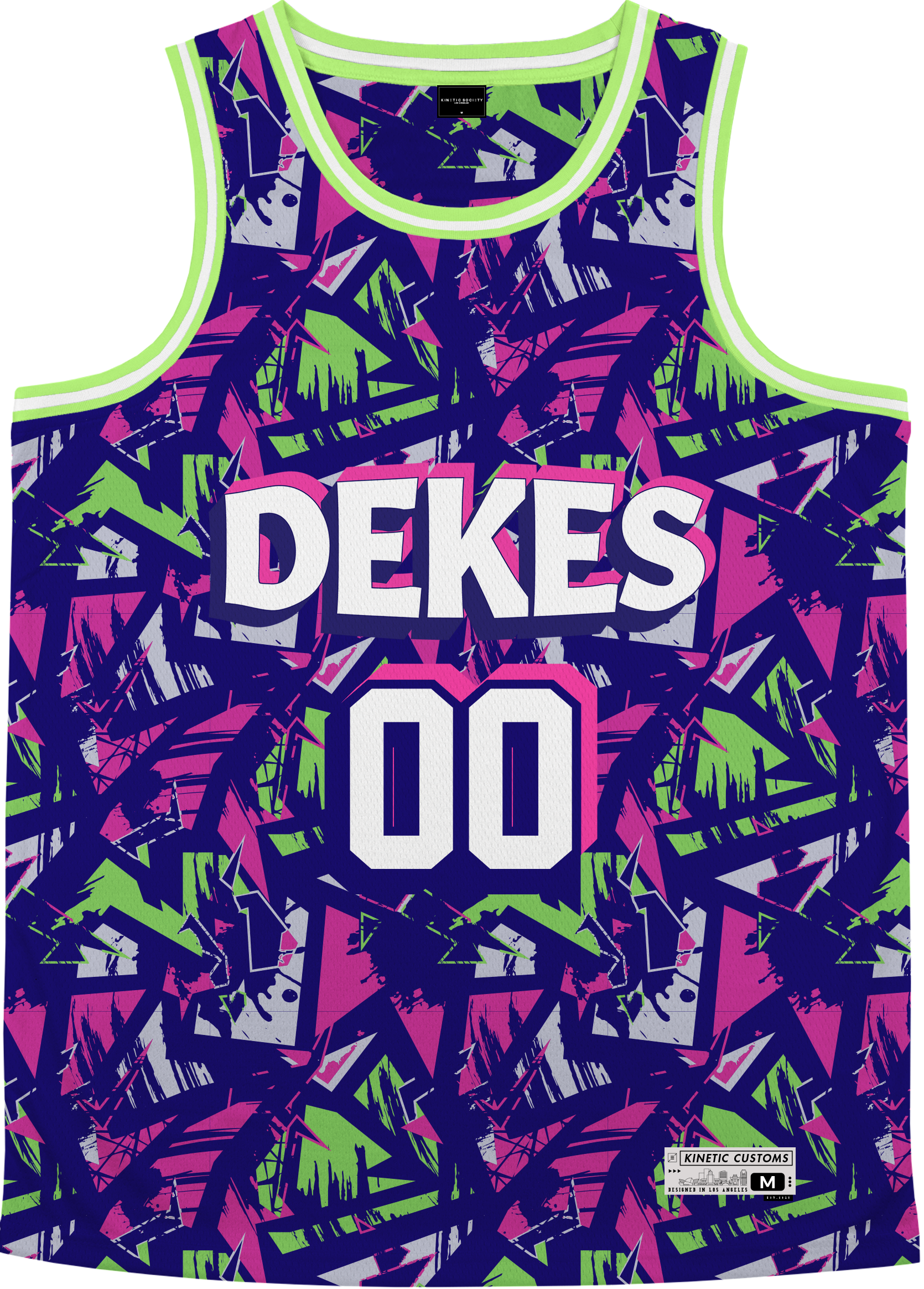 DELTA KAPPA EPSILON - Purple Shrouds Basketball Jersey