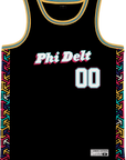 PHI DELTA THETA - Cubic Arrows Basketball Jersey