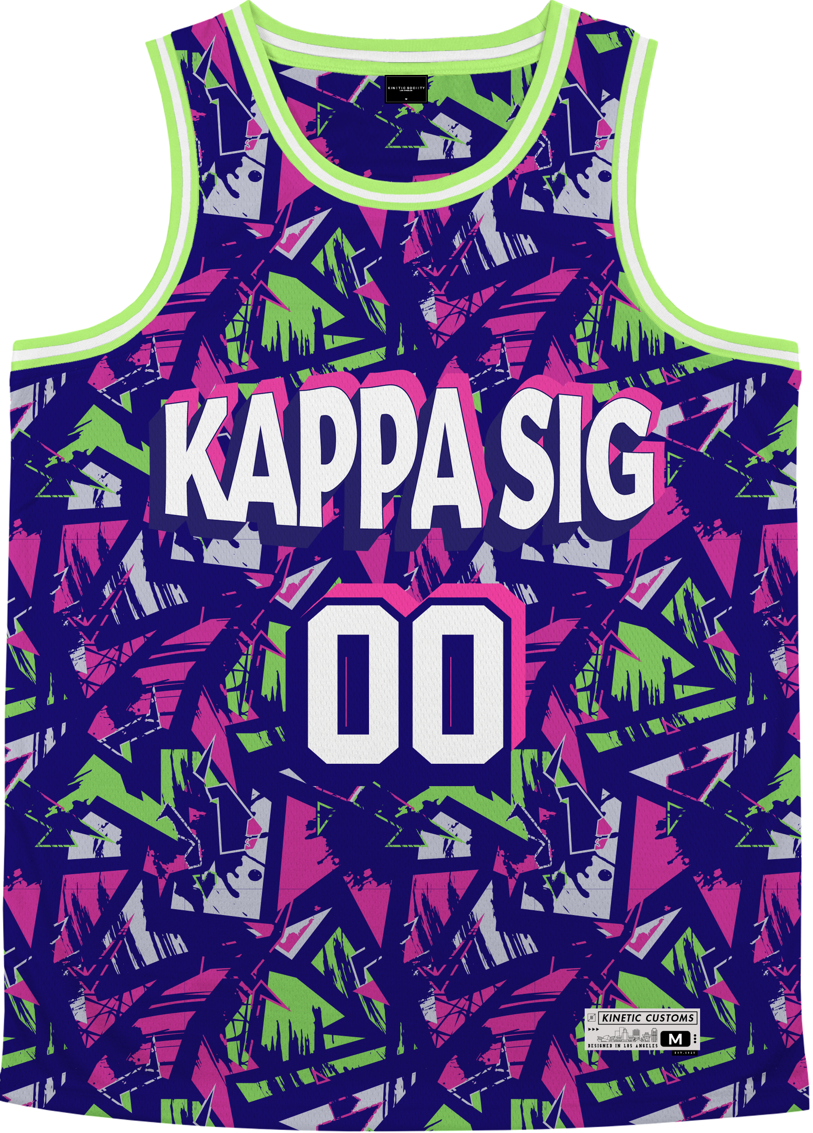 KAPPA SIGMA - Purple Shrouds Basketball Jersey