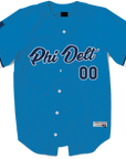 Phi Delta Theta - Legacy Baseball Jersey Premium Baseball Kinetic Society LLC 