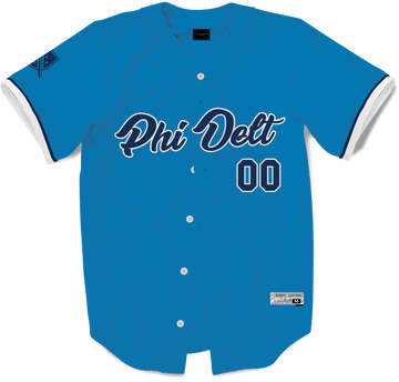 Phi Delta Theta - Legacy Baseball Jersey Premium Baseball Kinetic Society LLC 