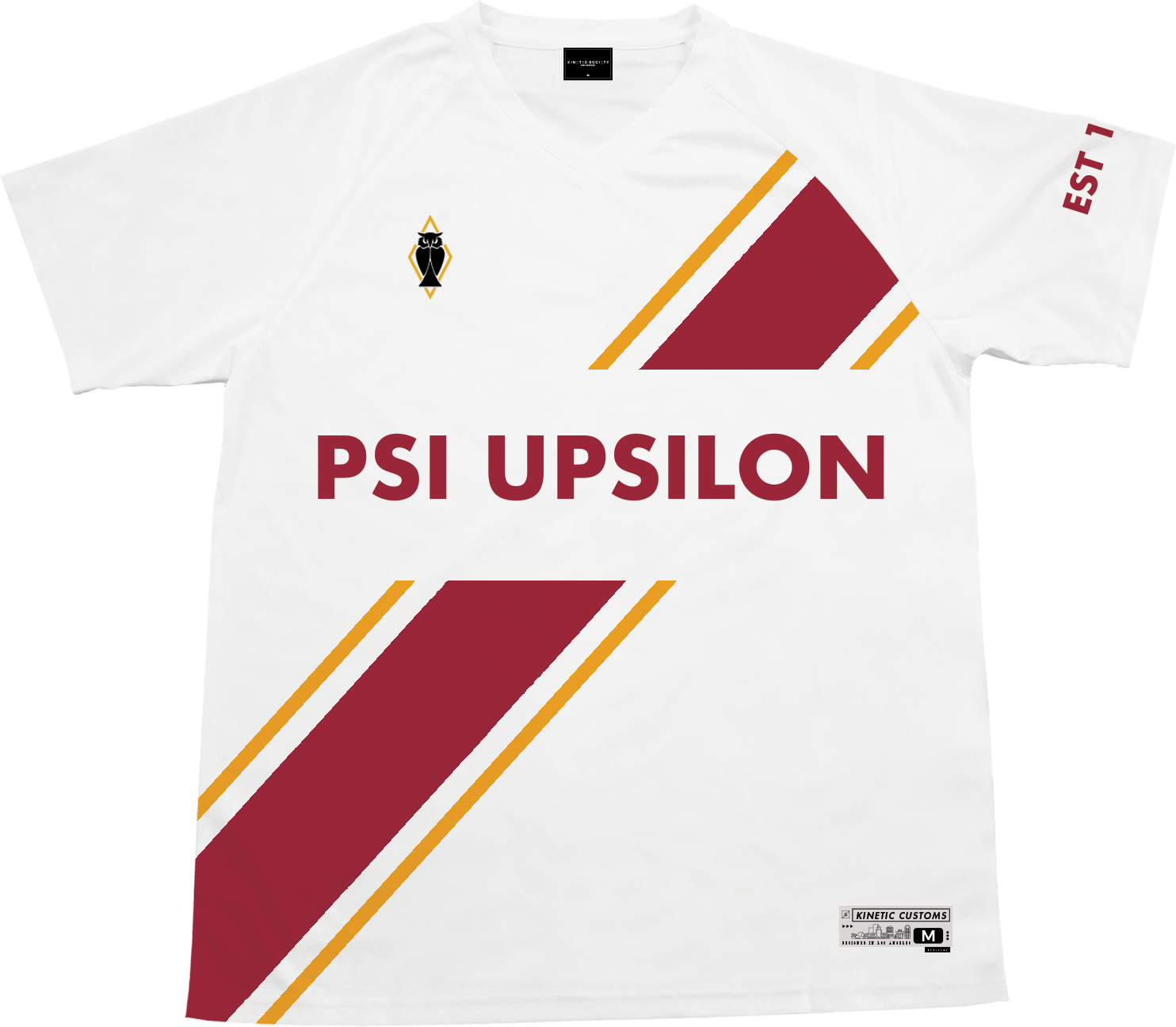Psi Upsilon - Home Team Soccer Jersey - Kinetic Society