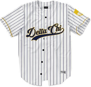 Delta Chi - Empire Baseball Jersey Premium Baseball Kinetic Society LLC 