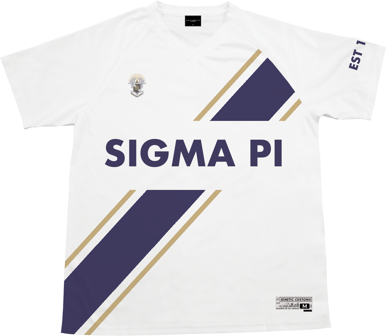 Sigma Pi - Home Team Soccer Jersey - Kinetic Society