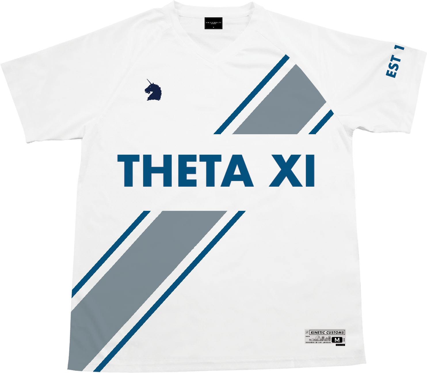 Theta Xi - Home Team Soccer Jersey - Kinetic Society