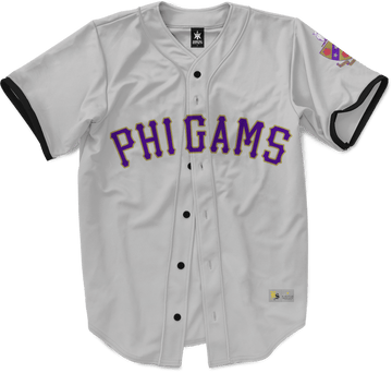 Phi Gamma Delta - Crown Baseball Jersey Premium Baseball Kinetic Society LLC 
