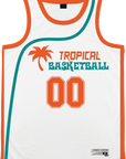 Kinetic ID - Tropical Basketball Jersey Premium Basketball Kinetic Society LLC 